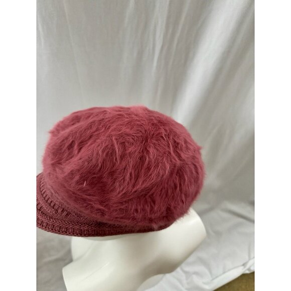 DAIMARAN Alicia Women's Wool Knitted Beanie Winter Hat Light Malbec ONE SIZE - Picture 3 of 5